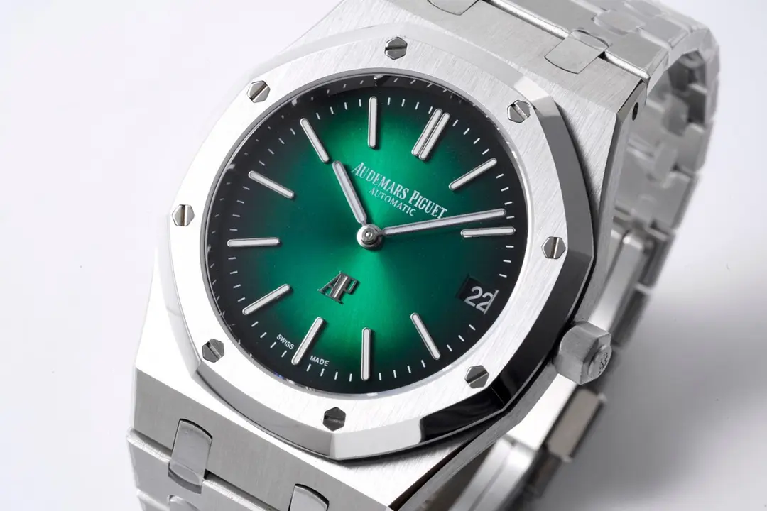 Audemars Piguet Royal Oak 15202 Green Steel | Mirck Clone