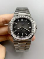Audemars Piguet Royal Oak Black Ceramic 26579 True Moon Phase - Mirck Clone