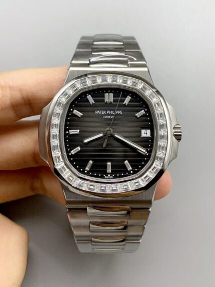 Audemars Piguet Royal Oak Black Ceramic 26579 True Moon Phase - Mirck Clone