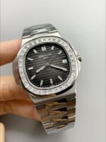Audemars Piguet Royal Oak Black Ceramic 26579 True Moon Phase - Mirck Clone