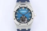 爱彼 Royal Oak Tourbillon Blue Rubber | Mirck 克隆表