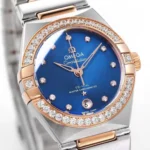 Omega Constellation 29mm Blue Dial Two-Tone | Mirck Clone