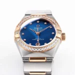 Omega Constellation 29mm Blue Dial Two-Tone | Mirck Clone