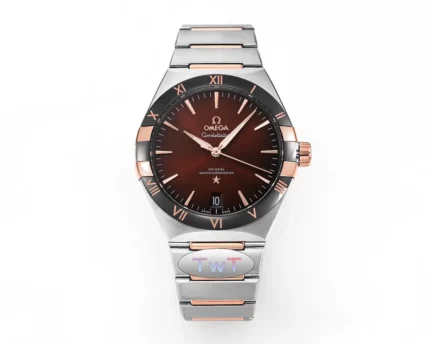Omega Constellation 41mm Burgundy Dial Steel | Mirck Clone