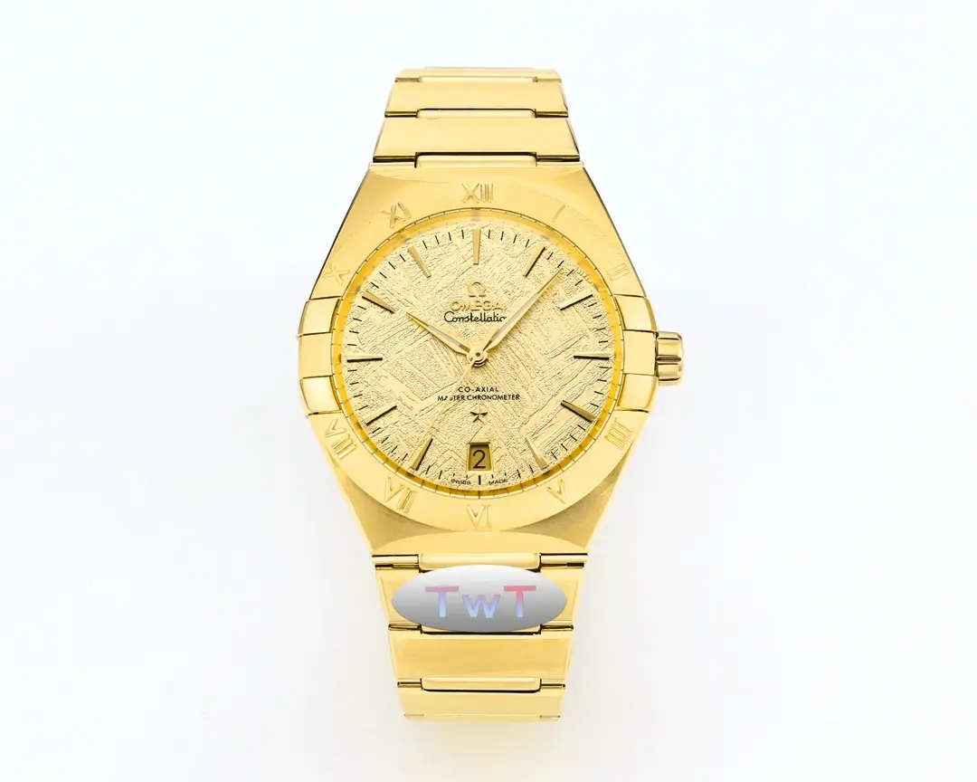 Omega Constellation 41mm Gold Ceramic Watch | Mirck Clone Omega Constellation 41mm Gold Ceramic Watch | Mirck Clone