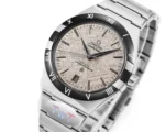 Omega Constellation 41mm Silver Ceramic Watch | Mirck Clone