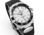 Omega Constellation Meteorite Watch Black Leather | Mirck Clone