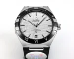Omega Constellation Meteorite Watch Black Leather | Mirck Clone