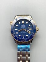 Patek Philippe Aquanaut 5968 Chronograph Steel Casing Blue Dial Watch - Mirck Clone
