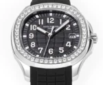Patek Philippe Aquanaut Luce 5268 Black Rubber | Mirck Clone