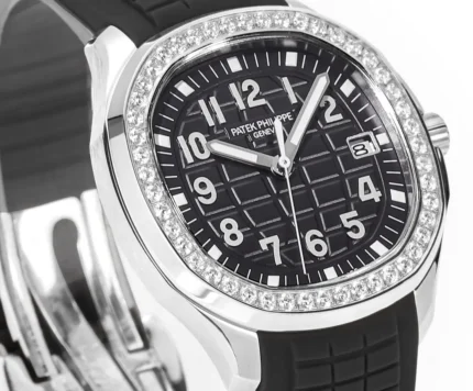 Patek Philippe Aquanaut Luce 5268 Black Rubber | Mirck Clone
