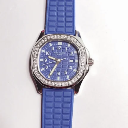 Patek Philippe Aquanaut Quartz Blue | Mirck Clone
