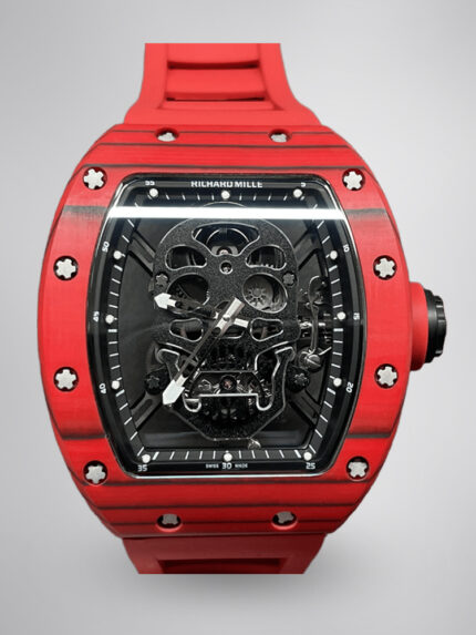 Replica Richard Mille RM 52-01 Skeleton Skul… | Mirck Clone