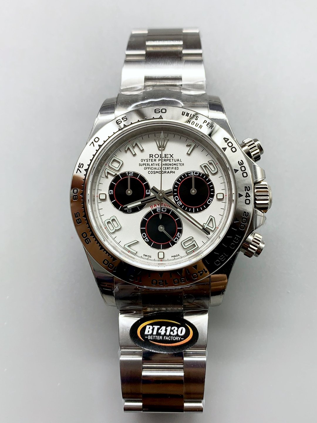 Rolex Cosmograph Daytona 116509 White Dia (1;1 ) - Mirck Clone Rolex Cosmograph Daytona 116509 White Dia (1;1 ) - Mirck Clone