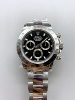 Rolex Cosmograph Daytona 116520 Black Dial Original Cal.4130 Movement – Ultimate - Mirck Clone