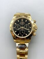 ROLEX COSMOGRAPH DAYTONA 116528 YELLOW GOLD ORIGINAL CAL.4130 - Mirck Clone