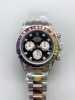Rolex Cosmograph Daytona 116599RBOW Stainless Steel Original Cal.4130 Movement - Mirck Clone