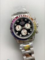 Rolex Cosmograph Daytona 116599RBOW Stainless Steel Original Cal.4130 Movement - Mirck Clone