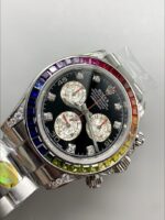 Rolex Cosmograph Daytona 116599RBOW Stainless Steel Original Cal.4130 Movement - Mirck Clone