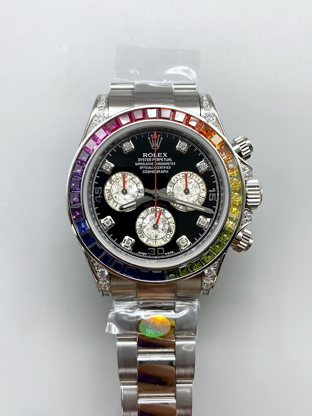 Rolex Cosmograph Daytona 116599RBOW Stainless Steel Original Cal.4130 Movement - Mirck Clone Rolex Cosmograph Daytona 116599RBOW Stainless Steel Original Cal.4130 Movement - Mirck Clone