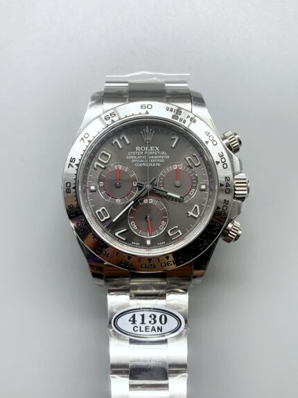 Rolex Cosmograph Daytona M116519 Original Cal.4130 Movement – Grey Dial - Mirck Clone
