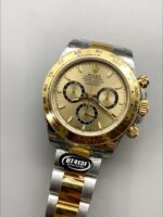 Rolex Cosmograph Daytona M126518 Gold Dial Original Cal.4131 Movement - Mirck Clone