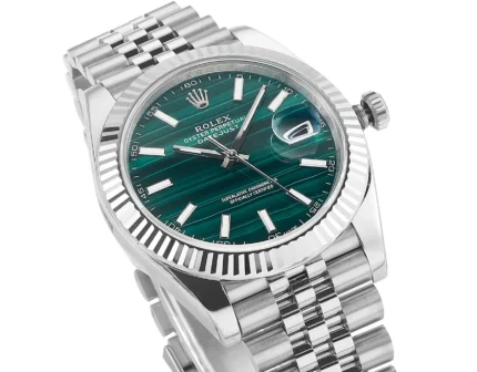 Rolex Datejust 41 Custom Malachite Dial Green Watch | Mirck Clone