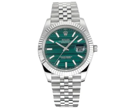Rolex Datejust 41 Custom Malachite Dial Green Watch | Mirck Clone