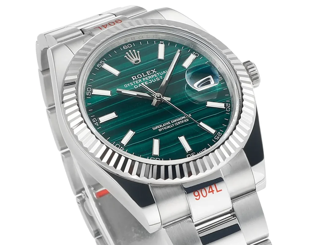 Rolex Datejust 41 Custom Malachite Dial | Mirck Clone