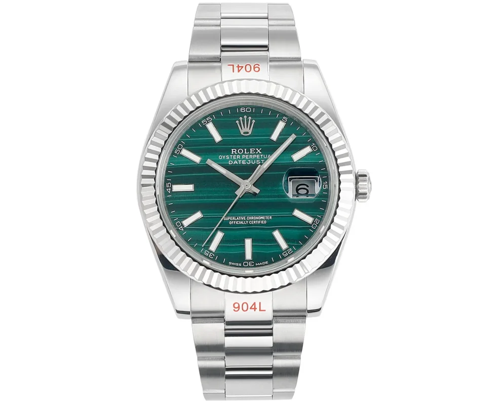 Rolex Datejust 41 Custom Malachite Dial | Mirck Clone