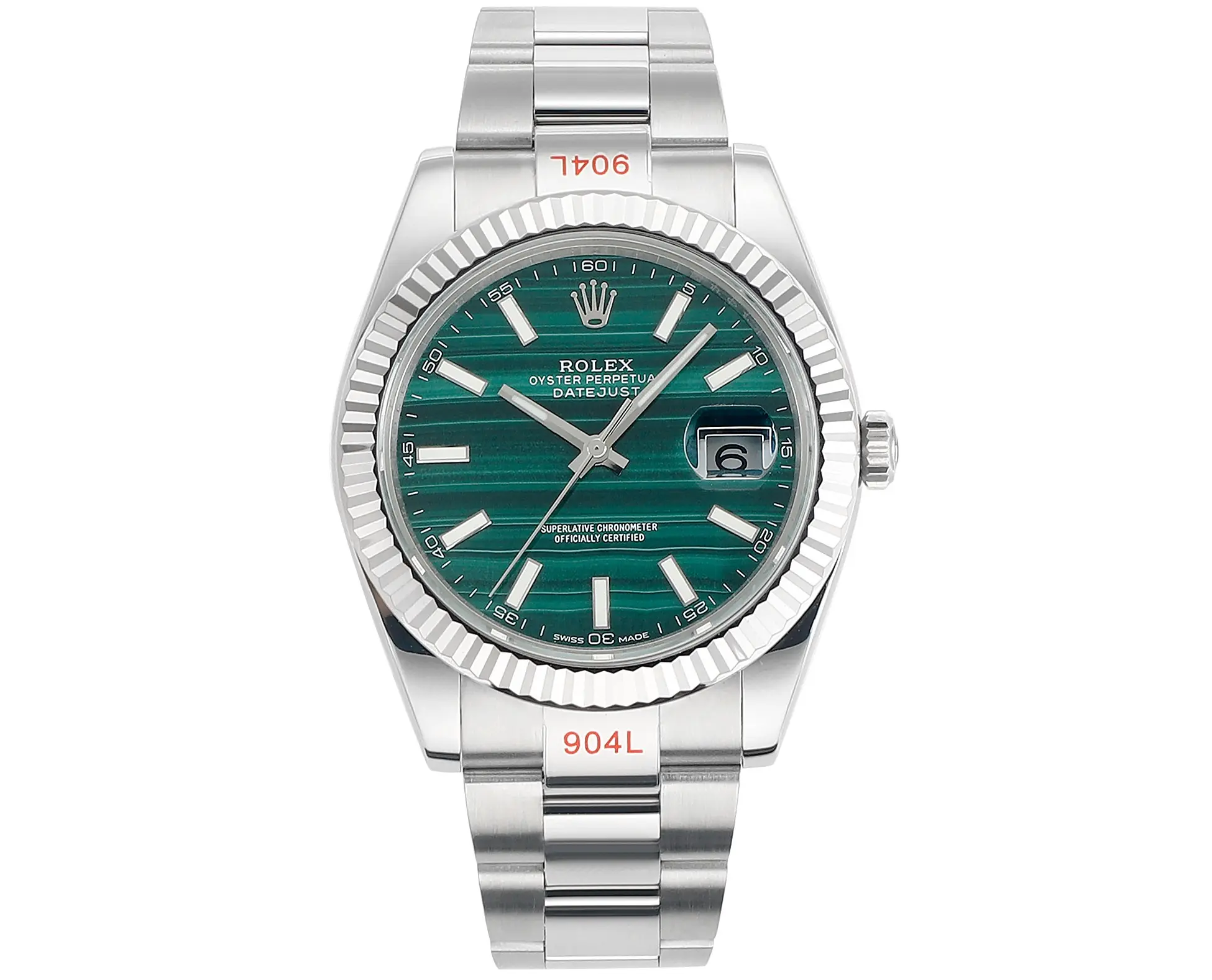 Rolex Datejust 41 Custom Malachite Dial | Mirck Clone Rolex Datejust 41 Custom Malachite Dial | Mirck Clone