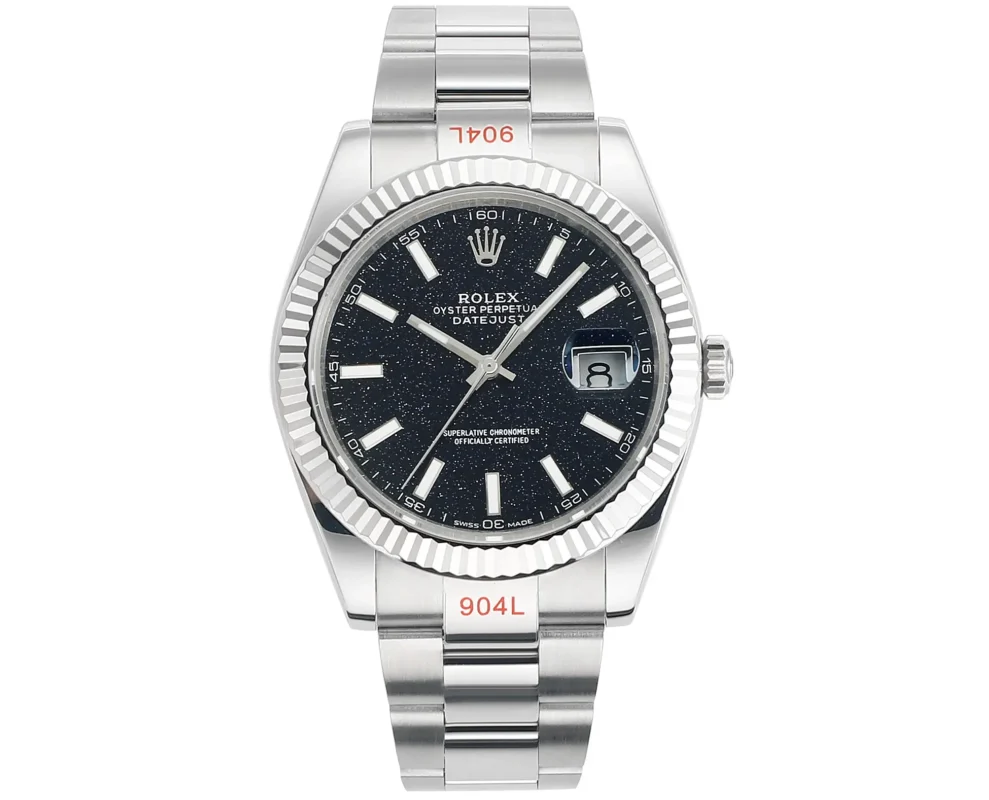 Rolex Datejust 41 Custom Meteorite Dial | Mirck Clone