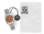 Rolex Datejust 41 Custom Orange Dial Steel | Mirck Clone
