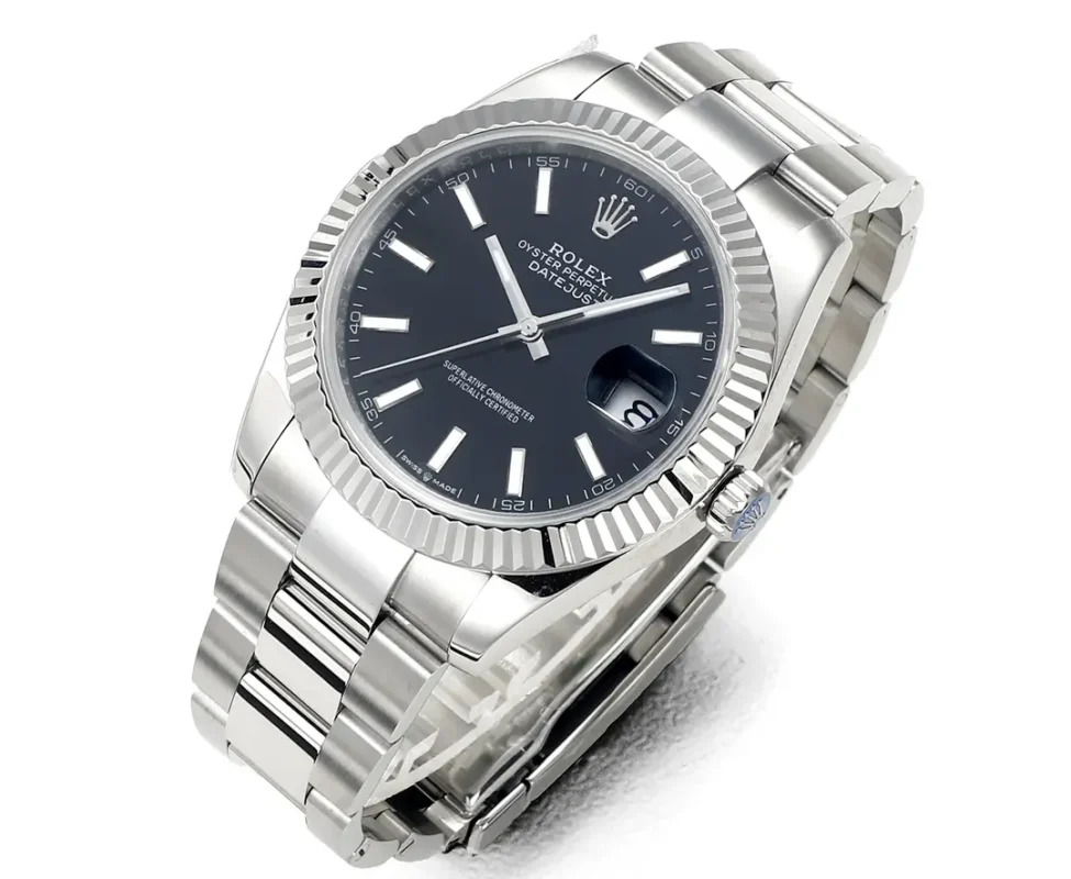 Rolex Datejust 41mm Black Dial Stainless Ste… | Mirck Clone