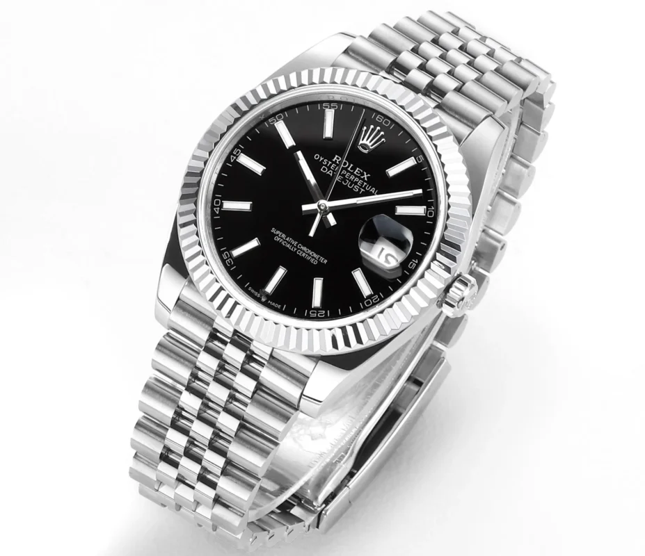 Rolex Datejust 41mm Black Dial Stainless Steel | Mirck Clone