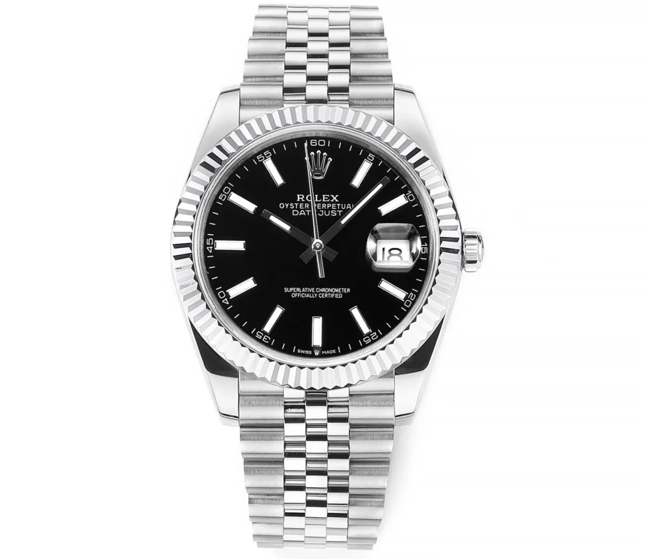 Rolex Datejust 41mm Black Dial Stainless Steel | Mirck Clone