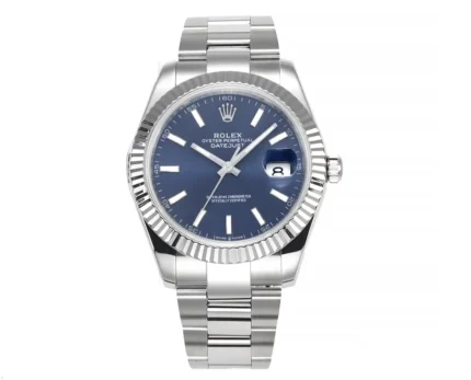 Rolex Datejust 41mm Blue Dial Stainless Stee… | Mirck Clone