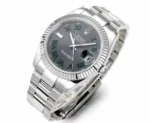 Rolex Datejust 41mm – Silver Stainless Steel… | Mirck Clone
