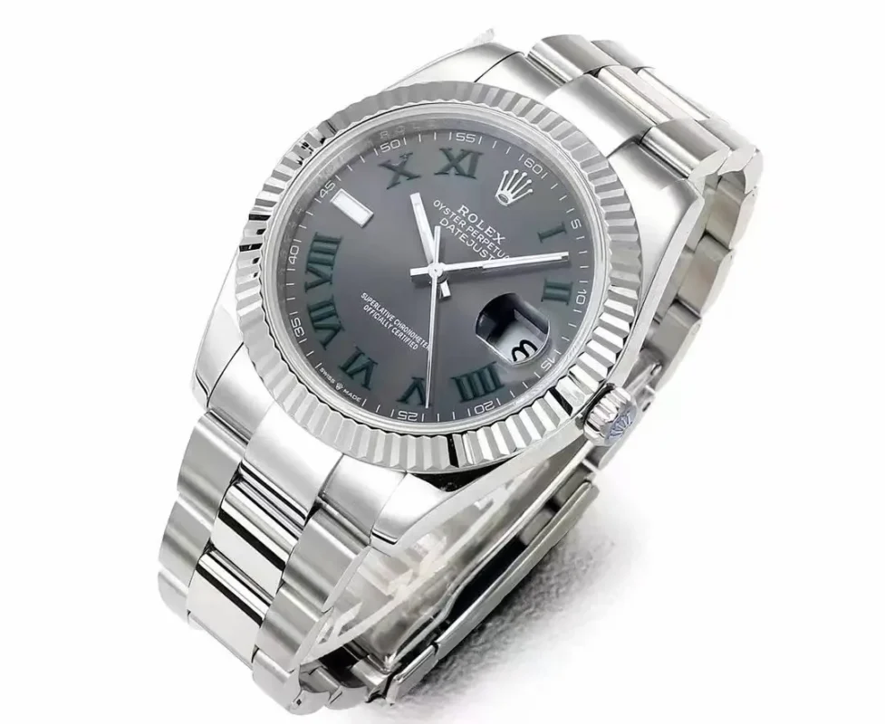 Rolex Datejust 41mm – Silver Stainless Steel… | Mirck Clone