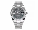 Rolex Datejust 41mm – Silver Stainless Steel… | Mirck Clone