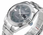 Rolex Datejust 41mm – Silver Stainless Steel… | Mirck Clone