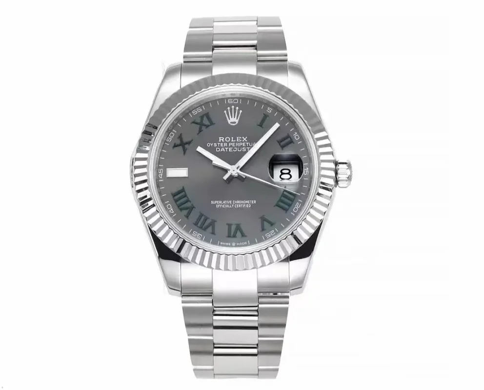 Rolex Datejust 41mm – Silver Stainless Steel… | Mirck Clone