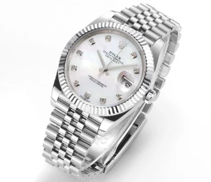 Rolex Datejust 41mm Silver Stainless Steel W… | Mirck Clone