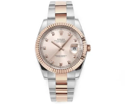 Rolex Datejust 41mm Two-Tone Rose Gold and S… | Mirck Clone