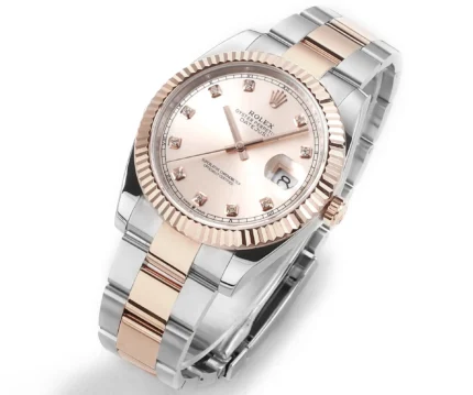 Rolex Datejust 41mm Two-Tone Rose Gold and S… | Mirck Clone