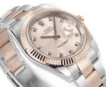 Rolex Datejust 41mm Two-Tone Rose Gold and S… | Mirck Clone