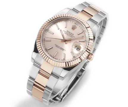 Rolex Datejust 41mm Two-Tone Rose Gold and S… | Mirck Clone