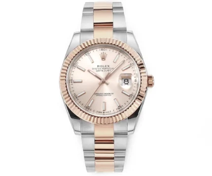 Rolex Datejust 41mm Two-Tone Rose Gold and S… | Mirck Clone