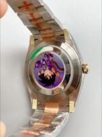 Rolex Datejust 41MM Two Tone Rose Gold Plating Brown Dial Watch - Mirck Clone