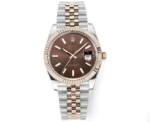 Rolex Datejust 41mm Watch – Brown Dial, Two-… | Mirck Clone